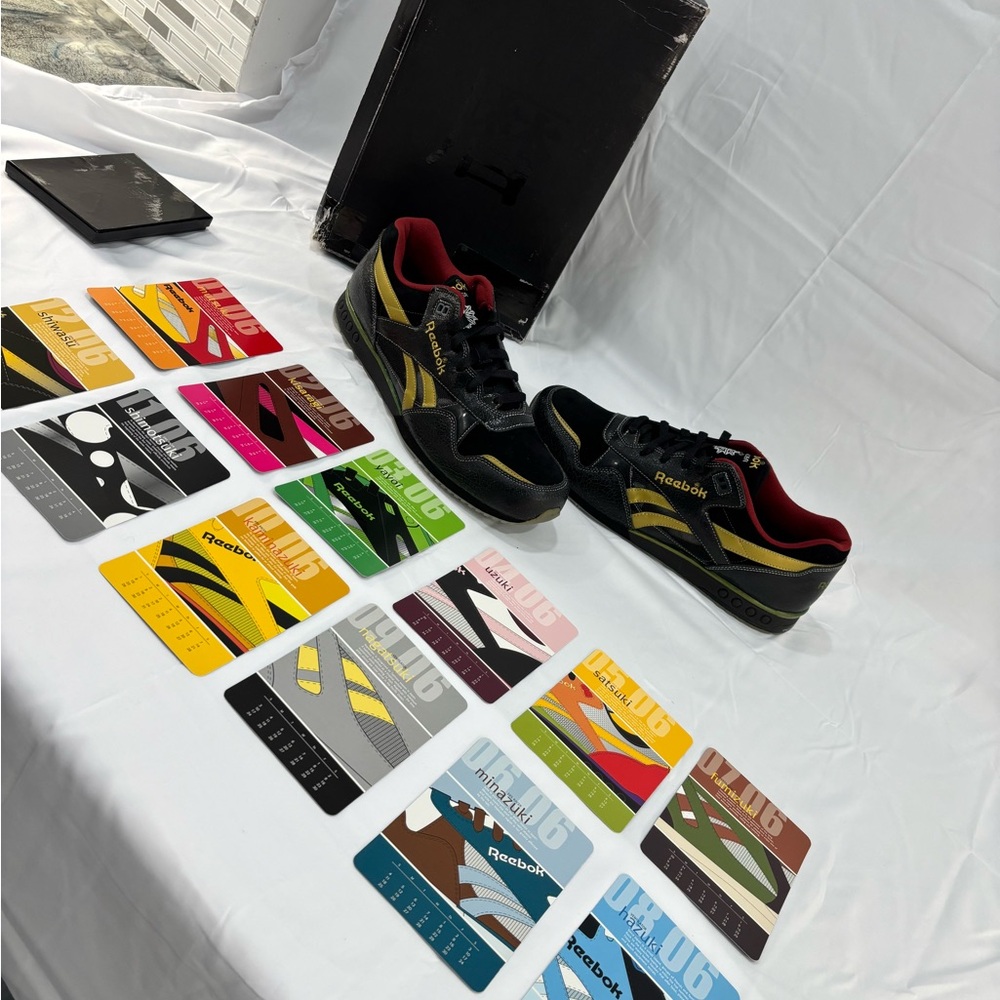 Rare Reebok Shiwatsu  Sneakers Box & Calendar (Only 500 Pairs)